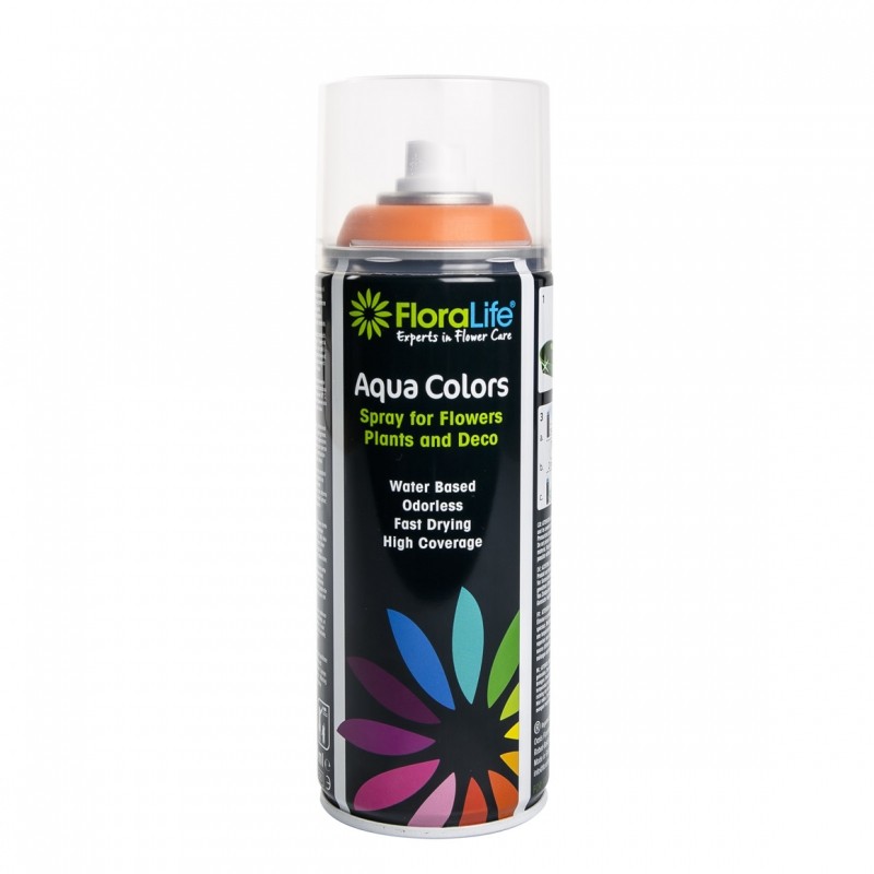 Flowerbox OASIS Aqua Colour Spray – Vernice Spray Opaca 400 Ml (Colore Milka) Per Fiori, Decorazioni, Interni Ed Esterni