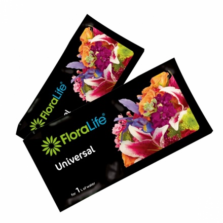 Floralife® Universal - Sachet de nourriture pour fleurs coupées en poudre